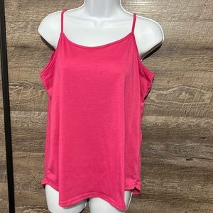 Hot pink tank top